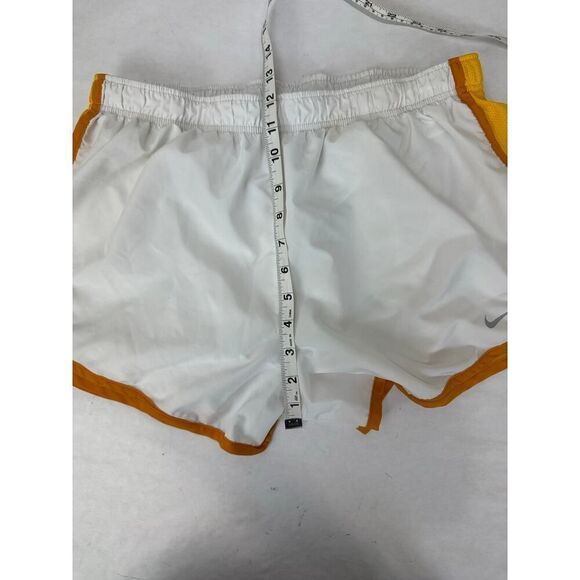Retro Nike Tempo Running Shorts White University Gold - Size XL - Picture 4 of 9